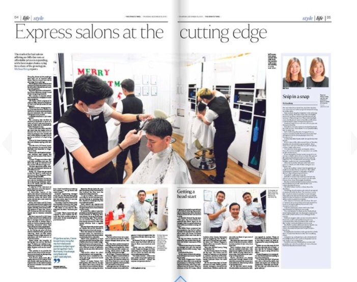 The Straits Times feature on kcuts